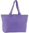 W695 Westford Mill EarthAware® Organic Twill Shopper Violet colour image
